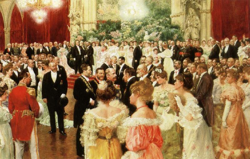 ignaz moscheles the dance music of the strauss family was the staple fare for such occasions oil painting picture